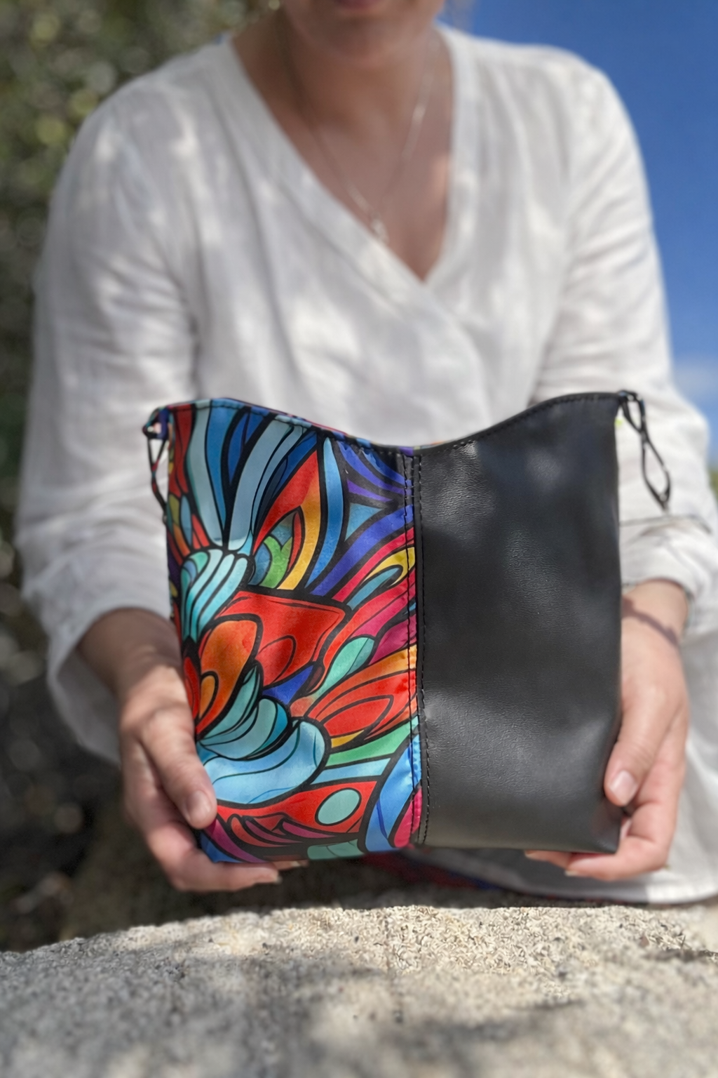 Magic Middle Bucket Bag - SpencerOgg Pattern - Acrylic Template