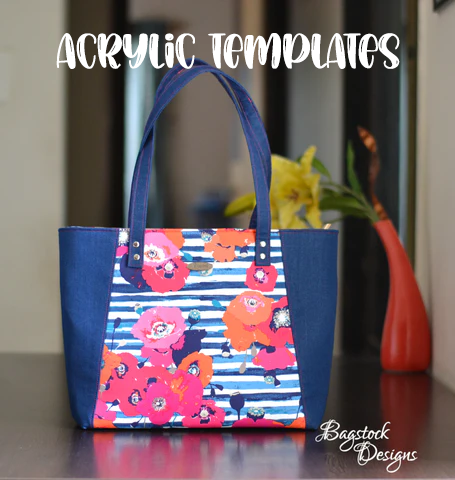Everyday Tote - Bagstock Designs - Acrylic Template