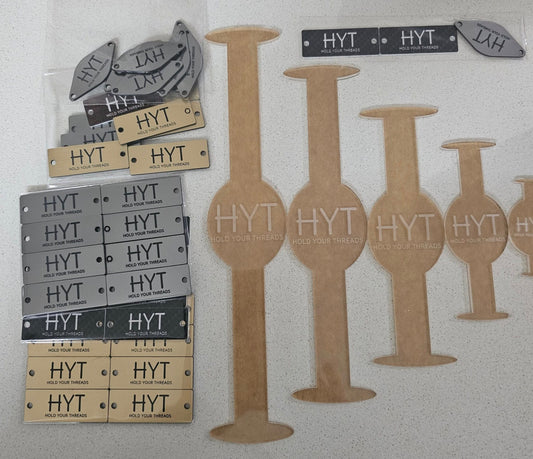 Metal Look Logo Plaques/Tags