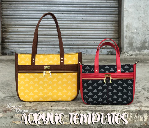 Divina Tote and Handbag - Bagstock Designs - Acrylic Template