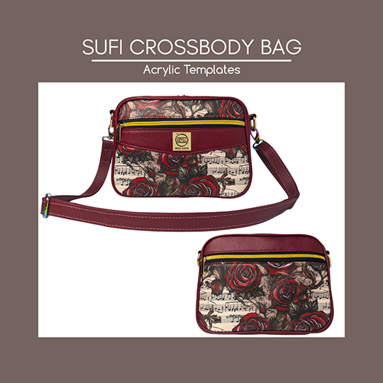 Sufi Crossbady Bag - Izza Zaya - Acrylic Templates