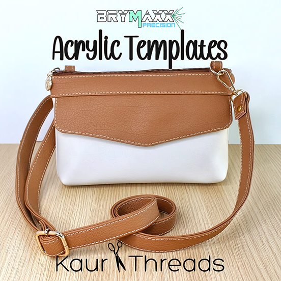 Neo Crossbody Wallet - Kaur Threads - Acrylic Template