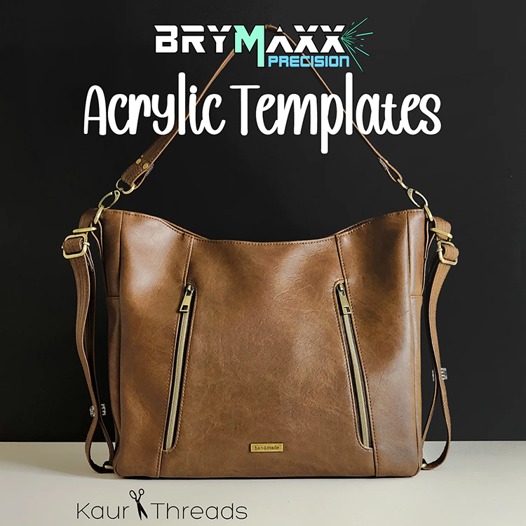 Scottie Convertible Bag - Kaur Threads - Acrylic Template