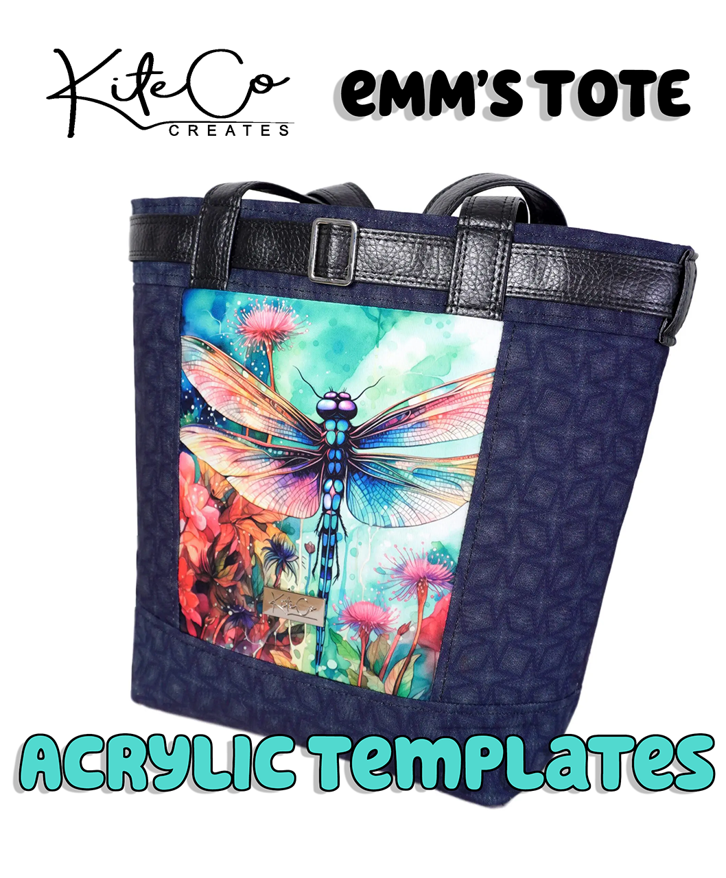 Emm's Tote - KiteCo Creates - Acrylic Template