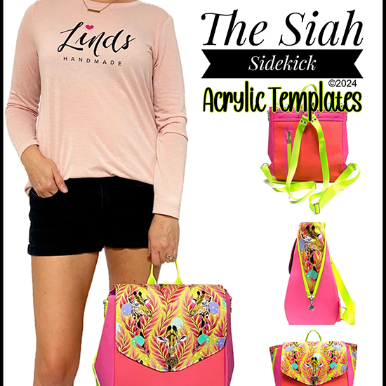 Siah Sidekick - Linds Handmade - Acrylic Template
