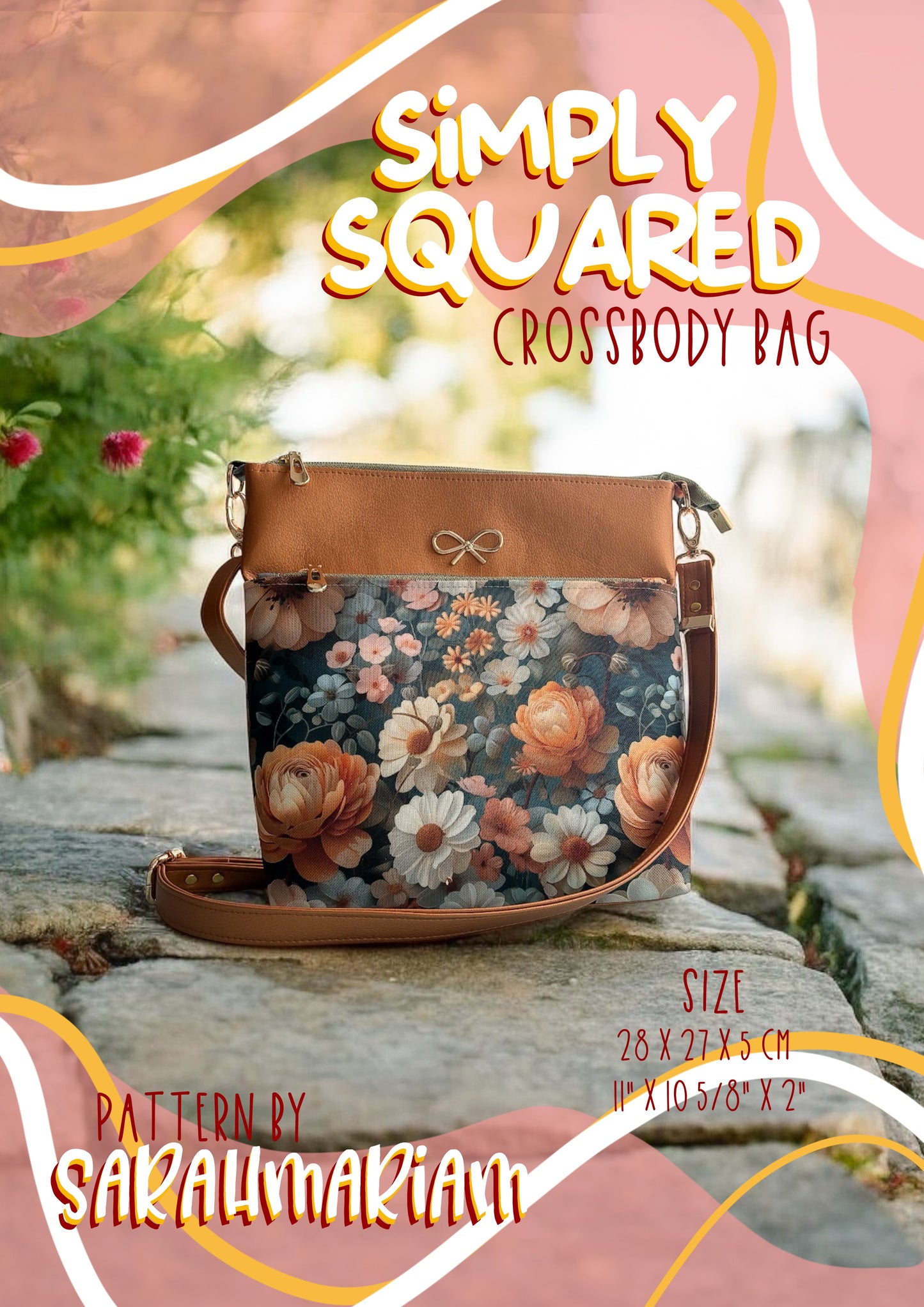 Simply Squared Crossbody - Sarah Mariam - Acrylic Templates