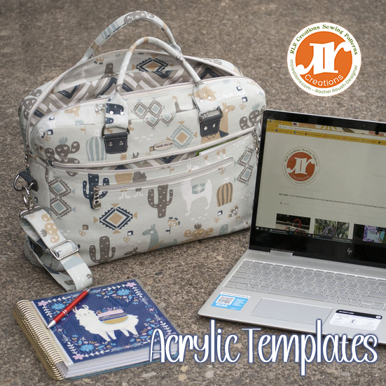 The Percival Laptop Briefcase - RLR Creations - Acrylic Template