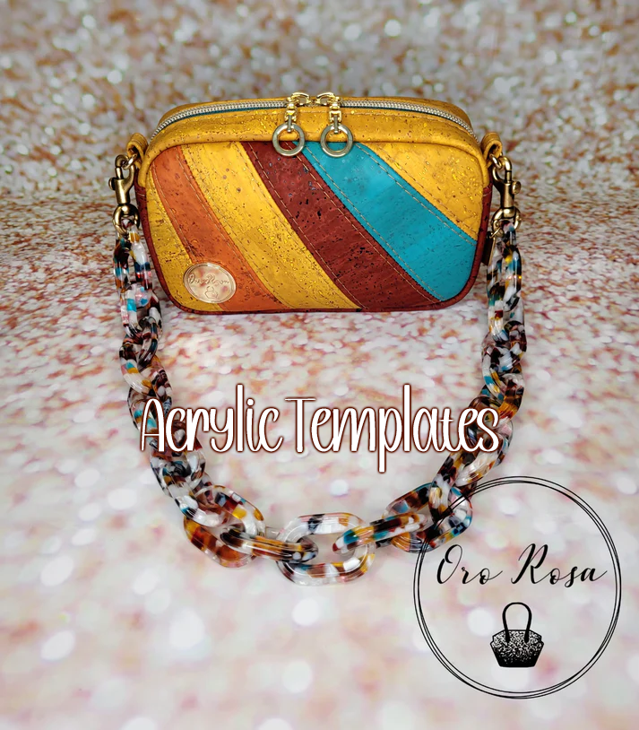 Tiny Cata Crossbody - Oro Rosa - Acrylic Template