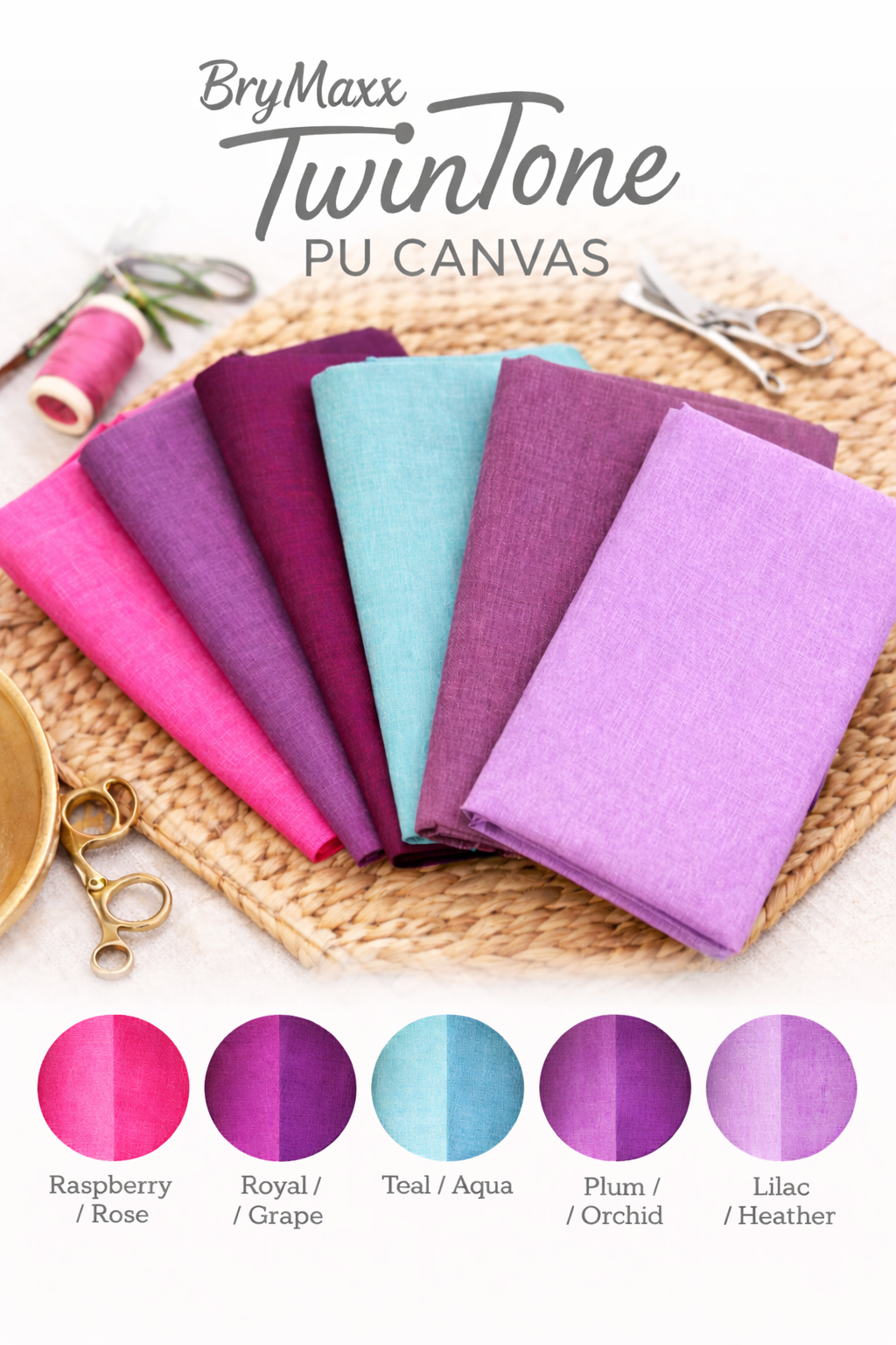 BryMaxx TwinTone PU Canvas