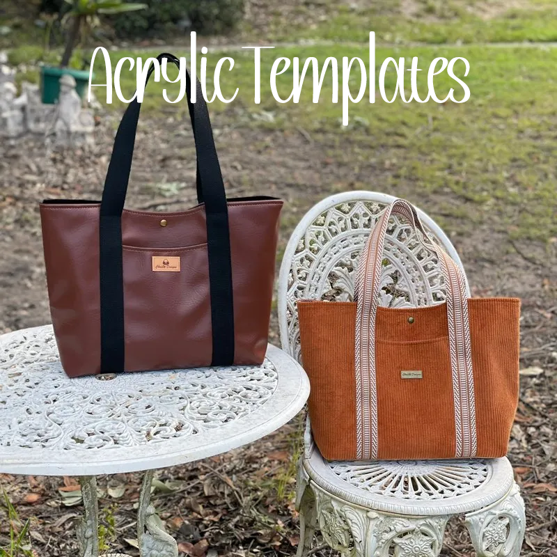 QuickStitch Easy Tote - ChrisW Designs - Acrylic Template