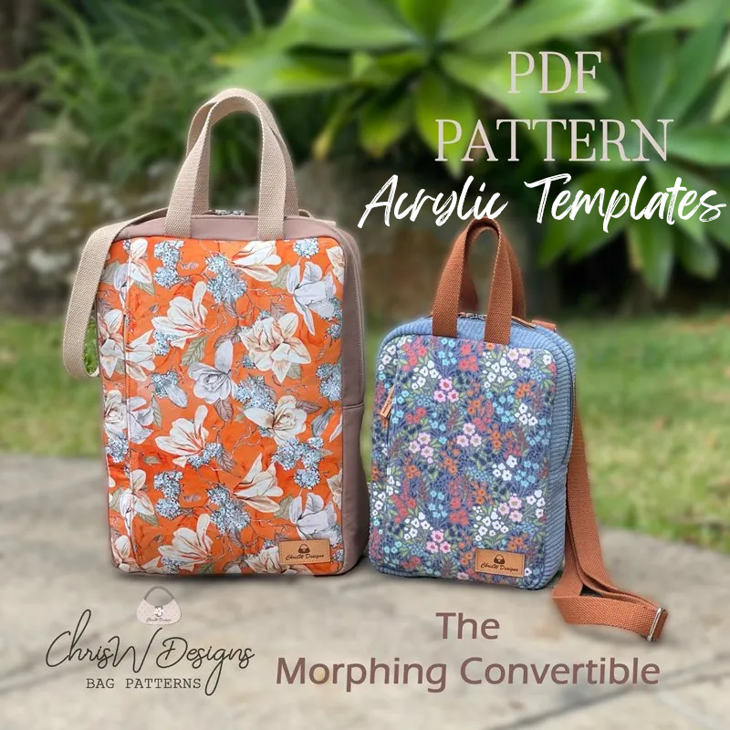 The Morphing Convertible Backpack - ChrisW Designs - Acrylic Template