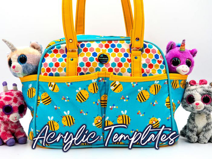 Belle Baby Bag - Swoon Sewing Patterns - Acrylic Template