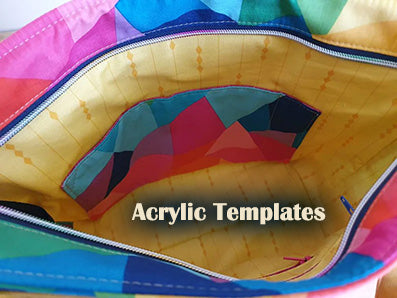 The Whatever Tote - Crafted by Leanne - Acrylic Template