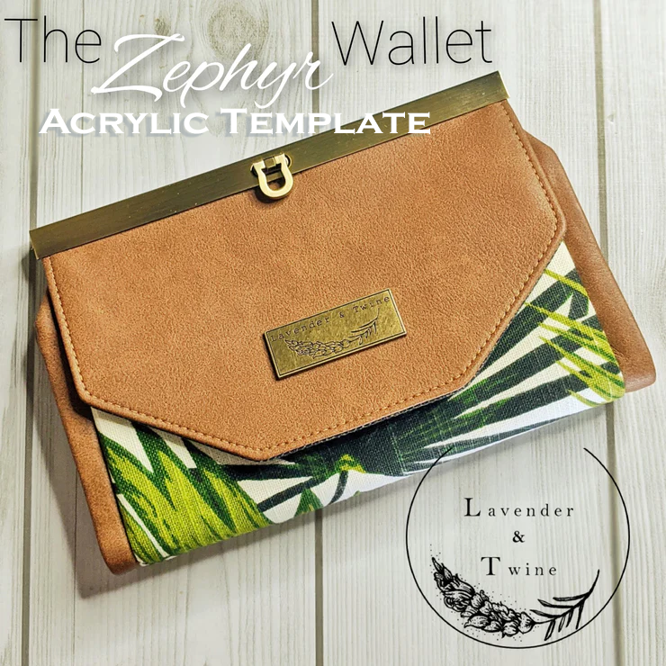 Zephyr - Lavender and Twine - Acrylic Template