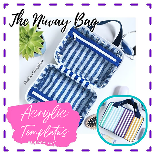 The Niway Bag - Acrylic Templates - Studio 7t7