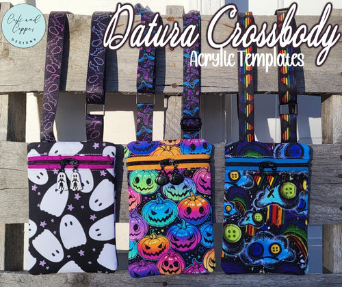 The Datura Crossbody Bag - Cork and Copper - Acrylic Templates