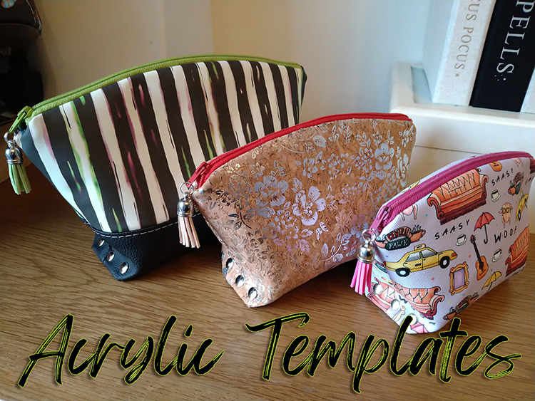 Maura Pouch - Notorious Alice - Acrylic Templates