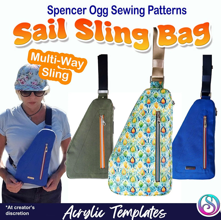 Sail Sling - SpencerOgg Pattern - Acrylic Template