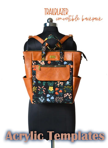 Trailblazer Convertible Backpack - Bagstock Designs - Acrylic Template