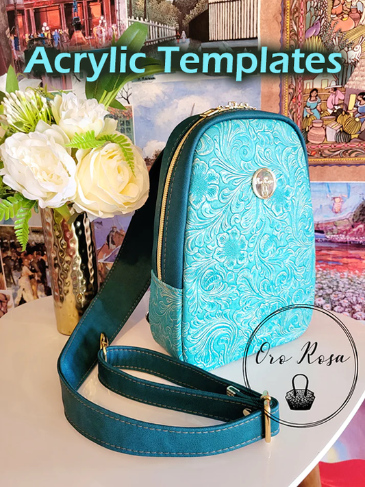 Simplistic Sling - Oro Rosa - Acrylic Template