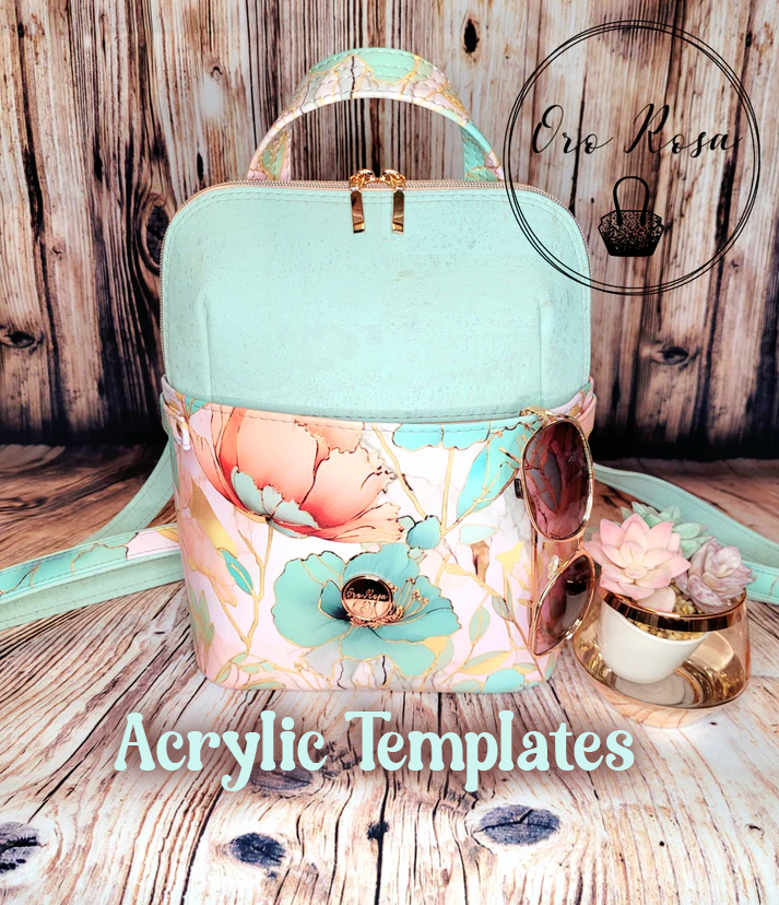 Brentwood Backpack - Oro Rosa - Acrylic Template