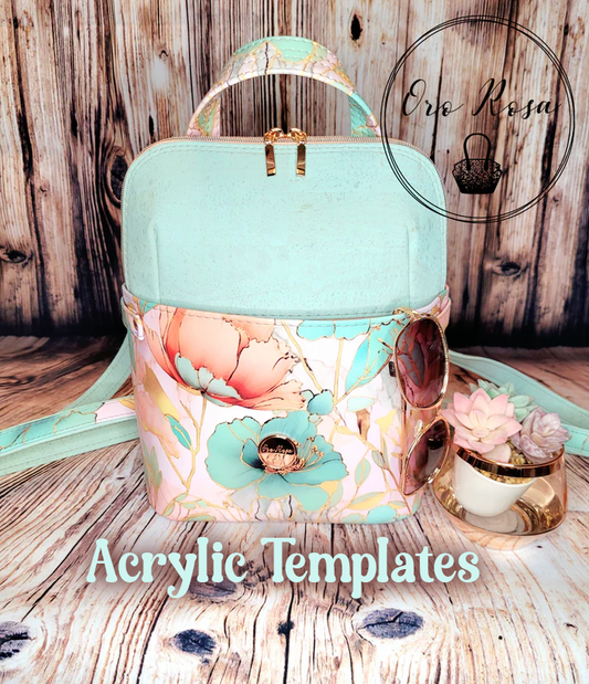 Brentwood Backpack - Oro Rosa - Acrylic Template