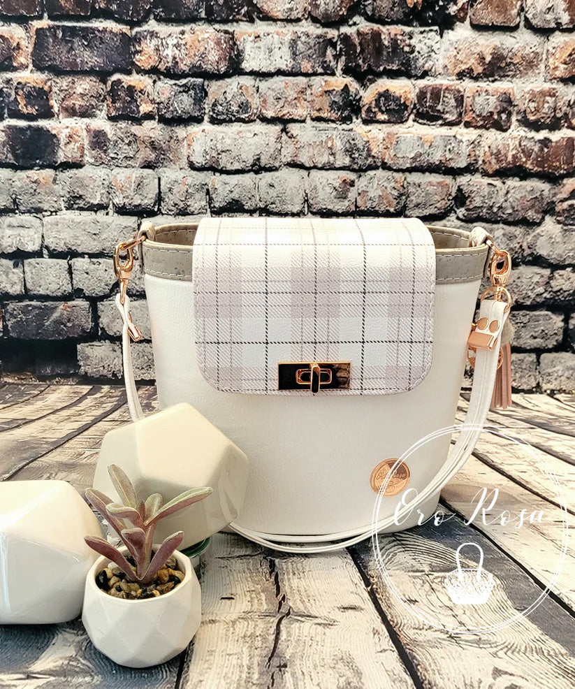 Baby Bella Bucket Bag- Oro Rosa - Acrylic Template