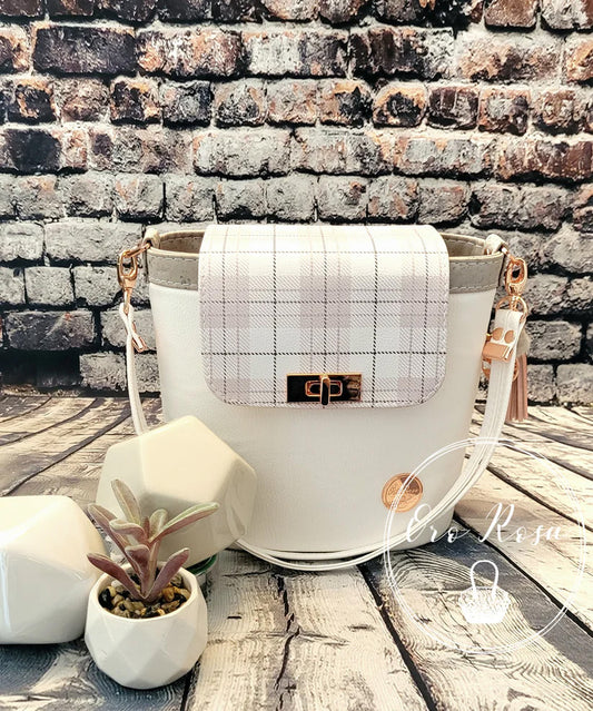 Baby Bella Bucket Bag- Oro Rosa - Acrylic Template