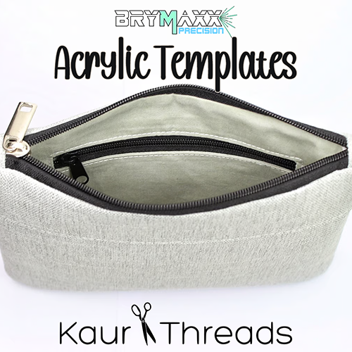 Hayley Wristlet Add-On - Kaur Threads - Acrylic Template