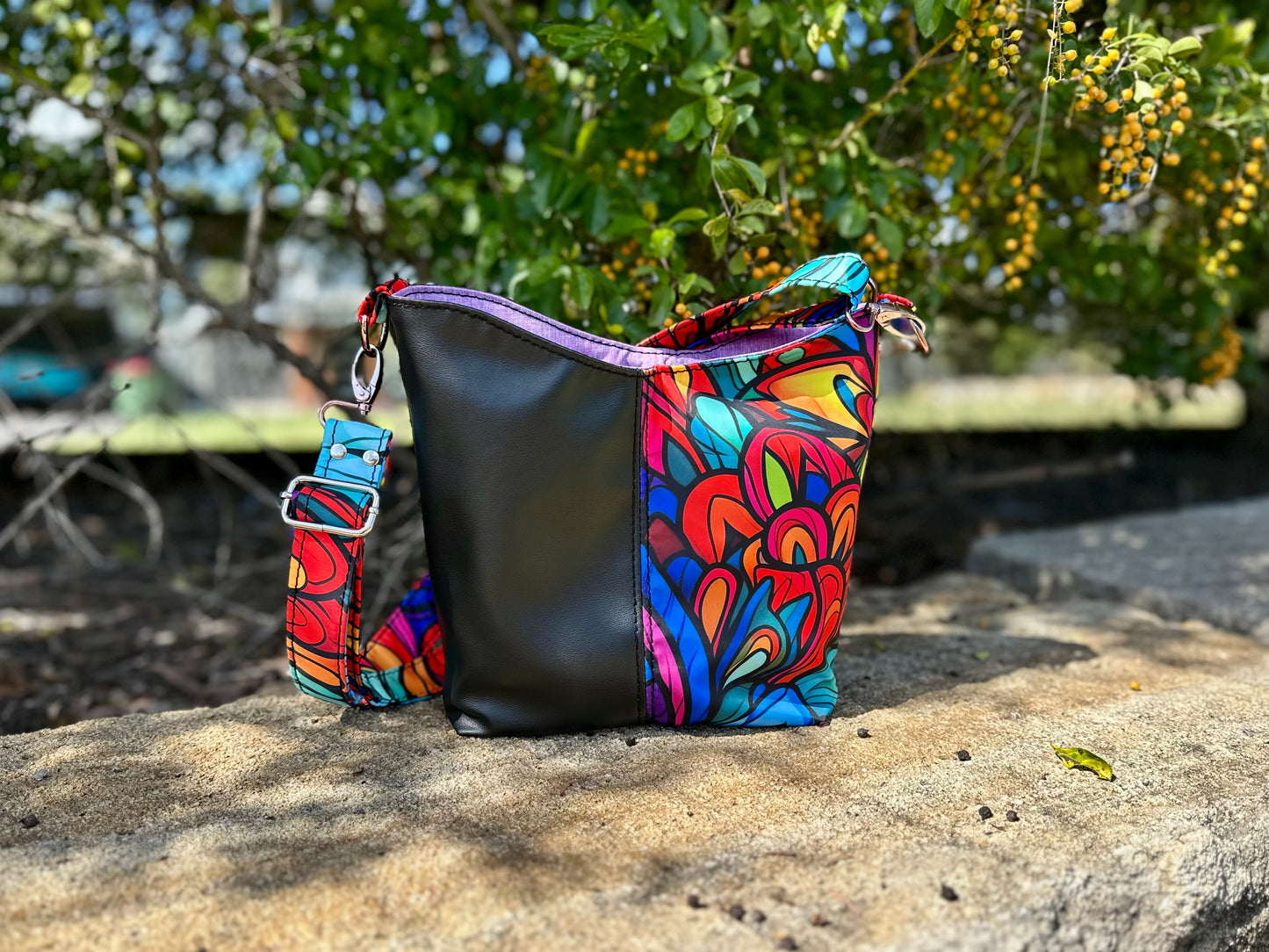 Magic Middle Bucket Bag - SpencerOgg Pattern - Acrylic Template
