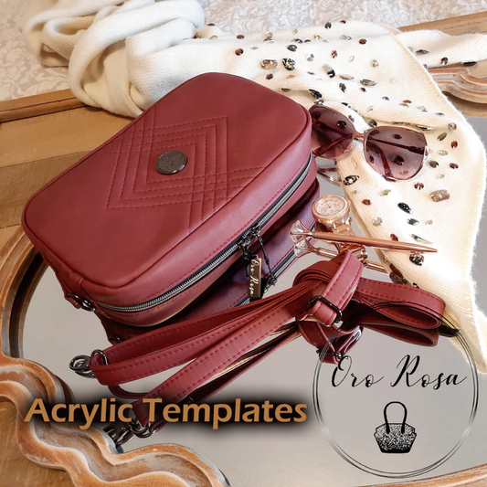 Catalina Crossbody - Oro Rosa - Acrylic Template