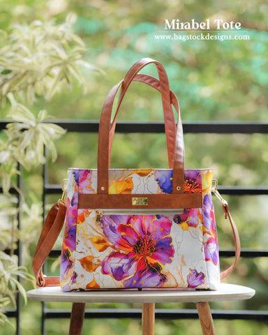 Mirabel Tote - Bagstock Designs - Acrylic Template