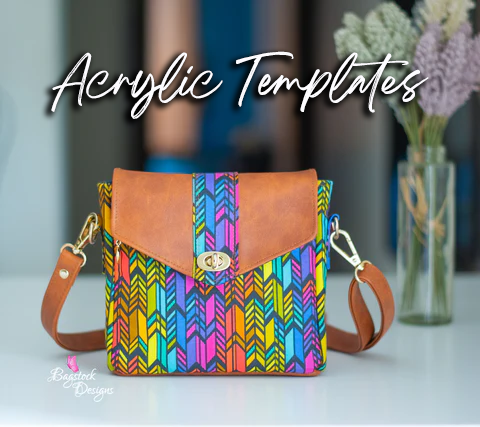 Aria Crossbody - Bagstock Designs - Acrylic Template
