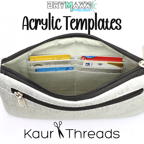 Hayley Wristlet Add-On - Kaur Threads - Acrylic Template