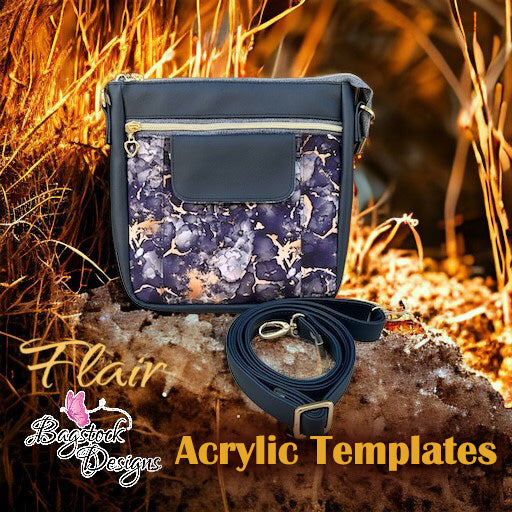 Flair - Bagstock Designs - Acrylic Template