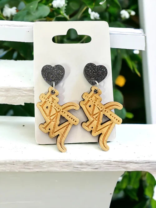 Custom Logo Earring Creations
