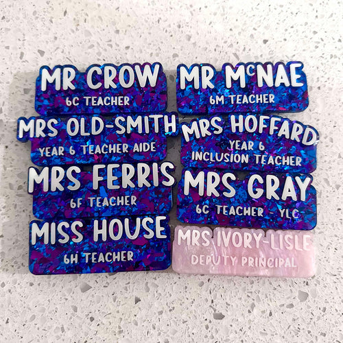 Custom Name Badges