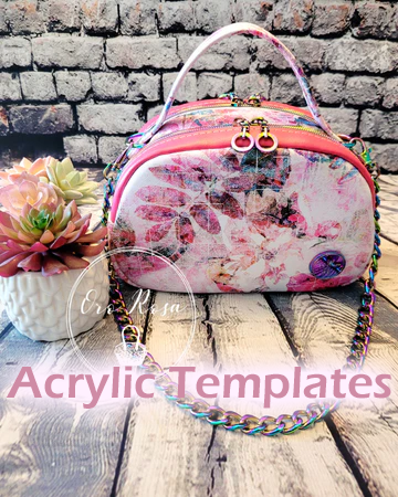 Tiny Quilted Beast - Oro Rosa - Acrylic Template