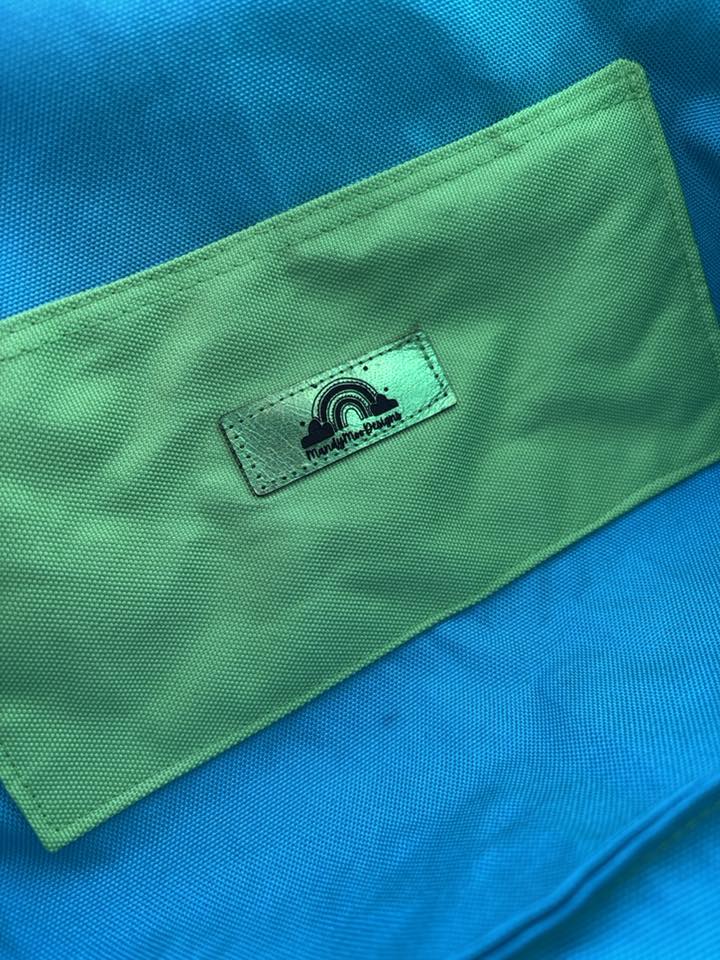 Sew in Australian Leather Logo Plaque