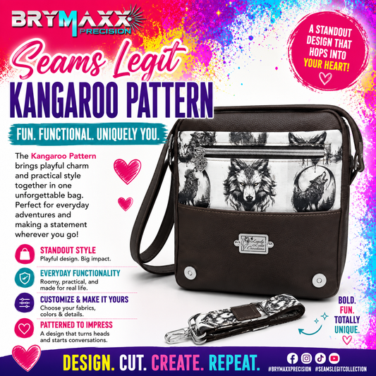 Kangaroo - Seams Legit - Acrylic Template