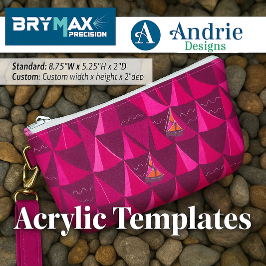 Darcie Pouch- Andrie Designs - Acrylic Template