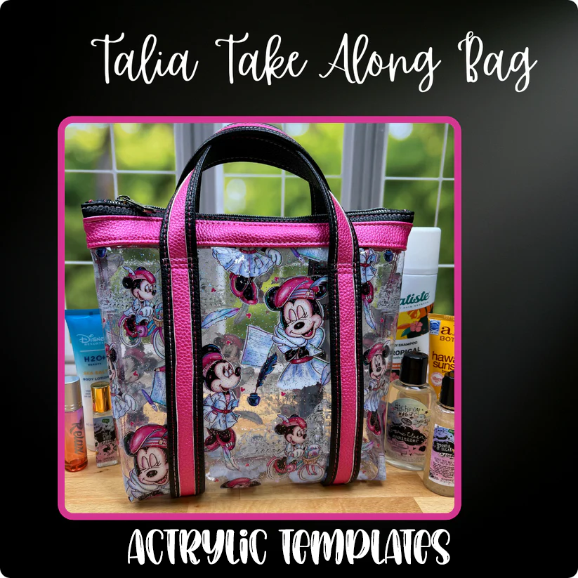 Talia Tote - Stitches by Christy - Acrylic Templates