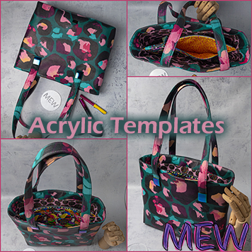 The Marie Tote - MEW Designs - Acrylic Template