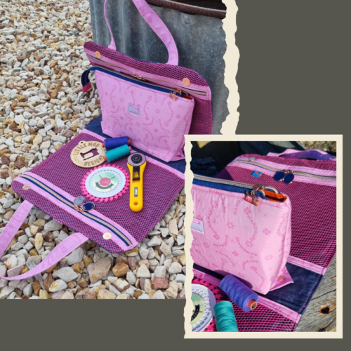 Apollo Stitchers Stash Bag - Acrylic Templates - Little Moo Designs