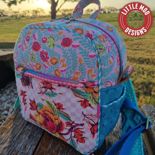 Athena Backpack - Acrylic Templates - Little Moo Designs