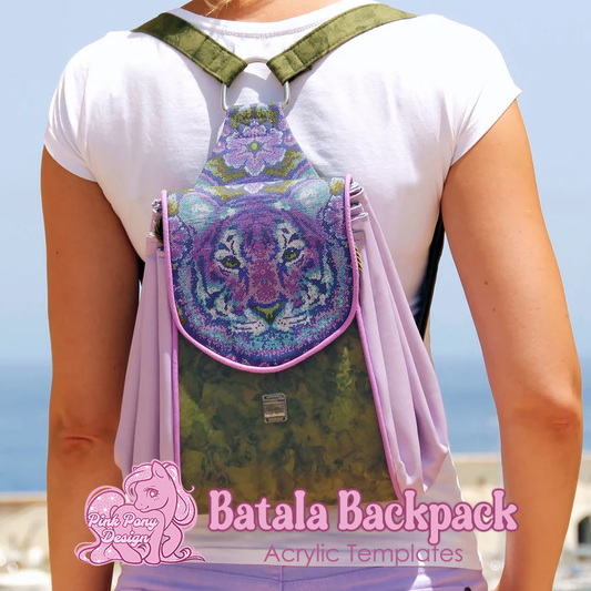 Batala Bag - Pink Pony Designs - Acrylic Template