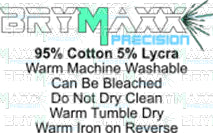 Care Information with Logo Stamp - Fabric Ink