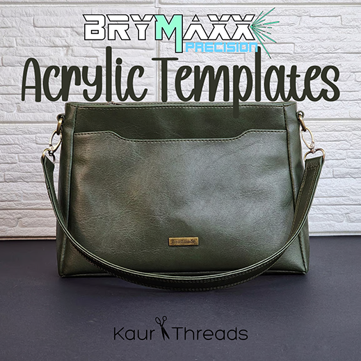 Zynah Bag - Kaur Threads - Acrylic Template