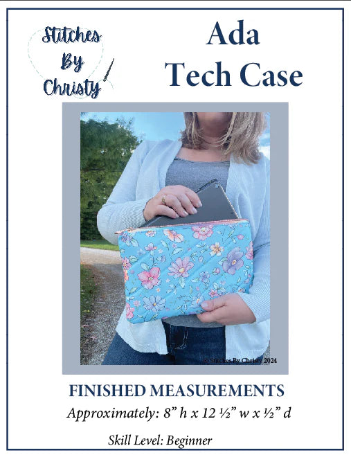 Ada Tech Case - Stitches by Christy - Acrylic Templates