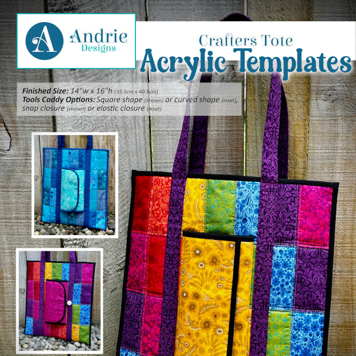 Crafter's Tote - Andrie Designs - Acrylic Template